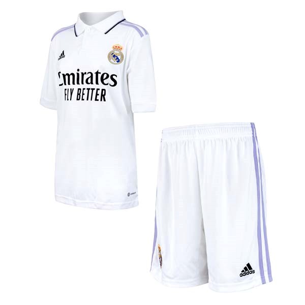 Camiseta Real Madrid Replica Primera Ropa Niños 2022/23